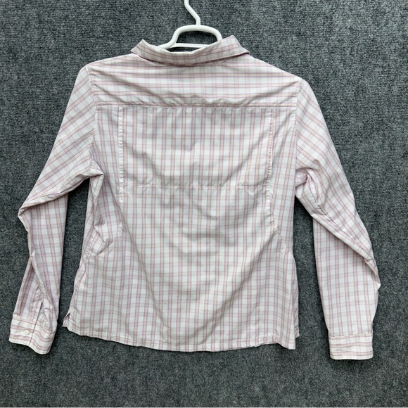 Columbia omni shade button up long sleeve shirt women's size XL pink - Picture 7 of 9